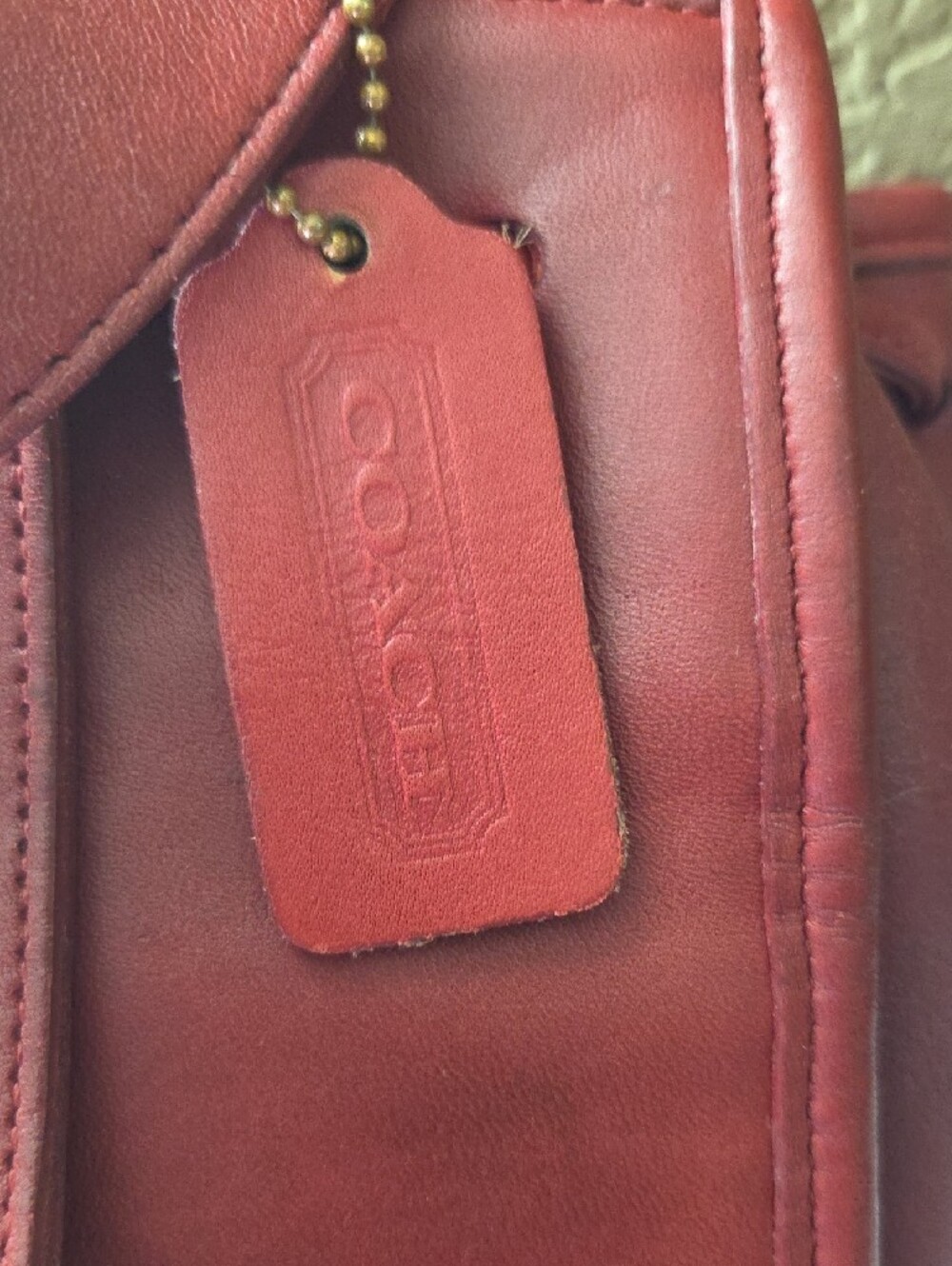 Coach RARE Vintage Glove Tanned Leather Daypack / Backpack - Picture 13 of 16